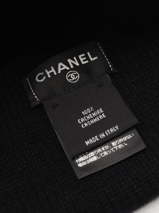 Chanel Knit Cap CC Logo B main image 5